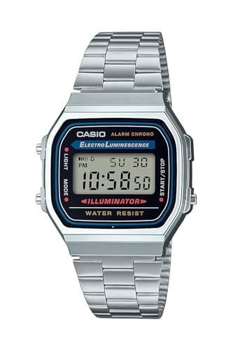 Collection CASIOA168WA-1A2WJR Men’s Silver