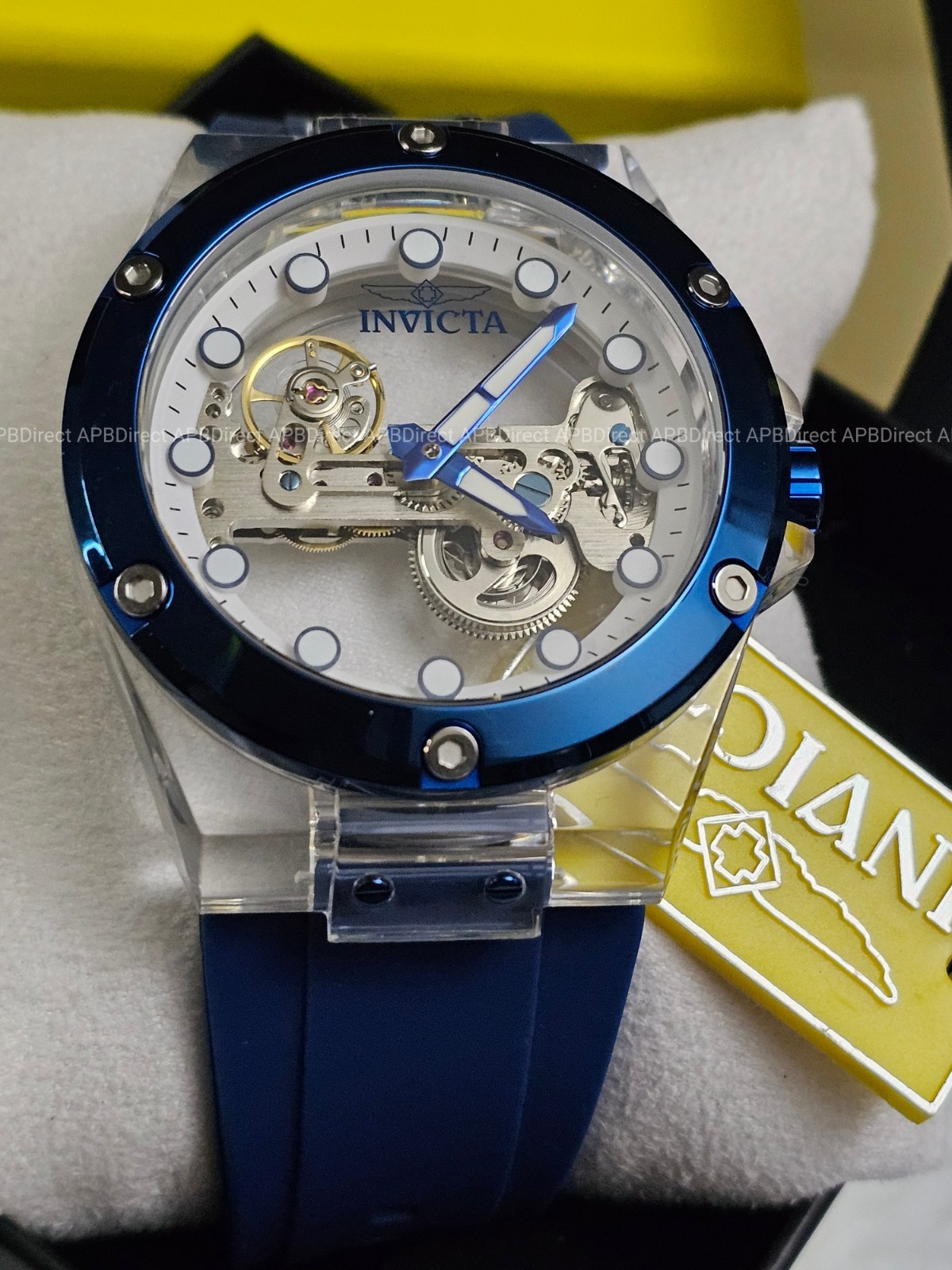 Invicta – Speedway – MECHANICAL – Ghost Bridge MVMNT – Skeleton – mens watch