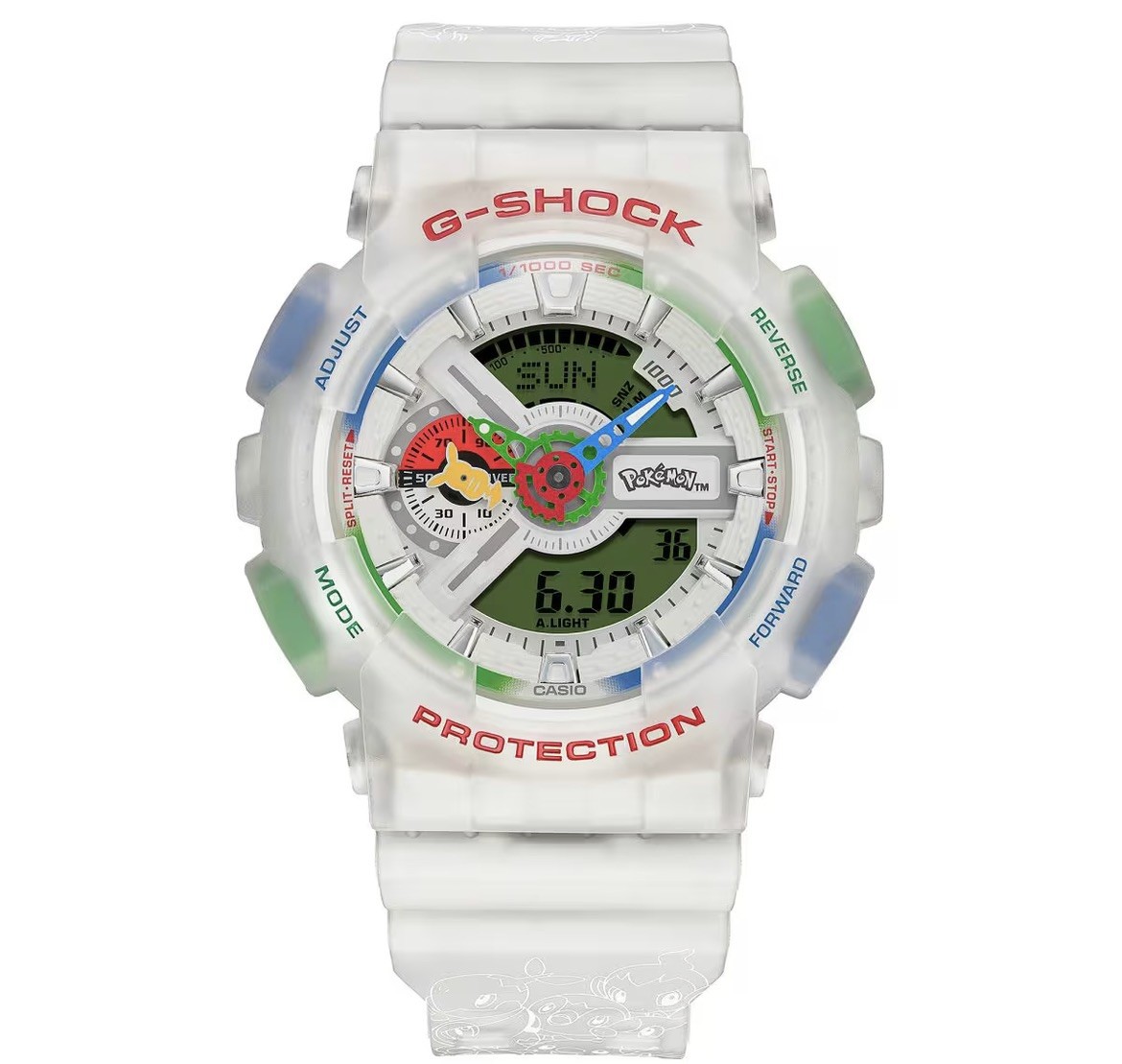 Casio G-Shock x Pokemon 30th Anniversary GA-110PKM-7A – Fast Shipping