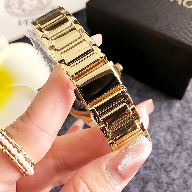 Women Quartz Wristwatch Minimalist Men Watch Rose Gold Green Black Silver Alloy