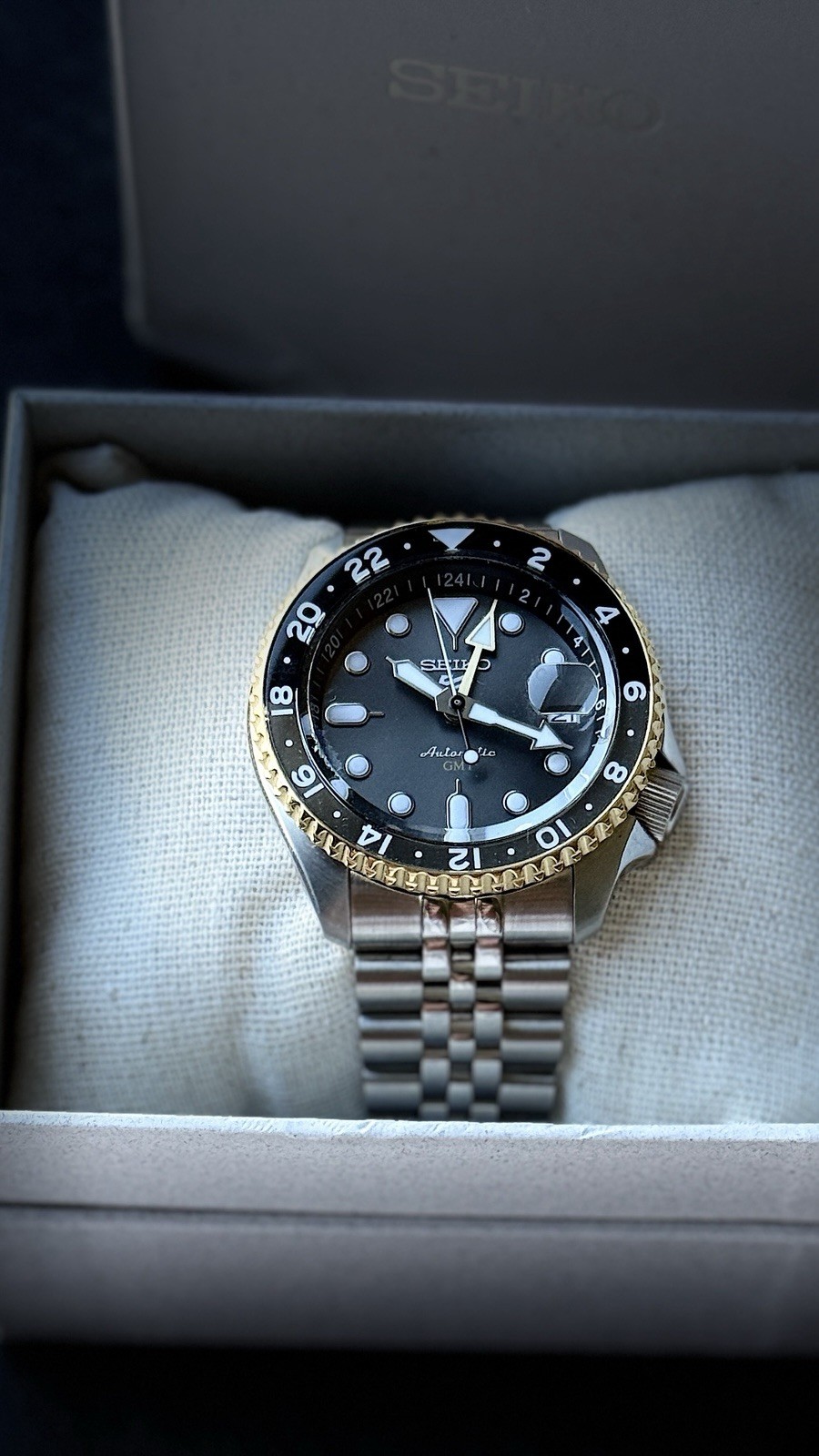 Seiko 5 Automatic SSK021 GMT Sports Watch