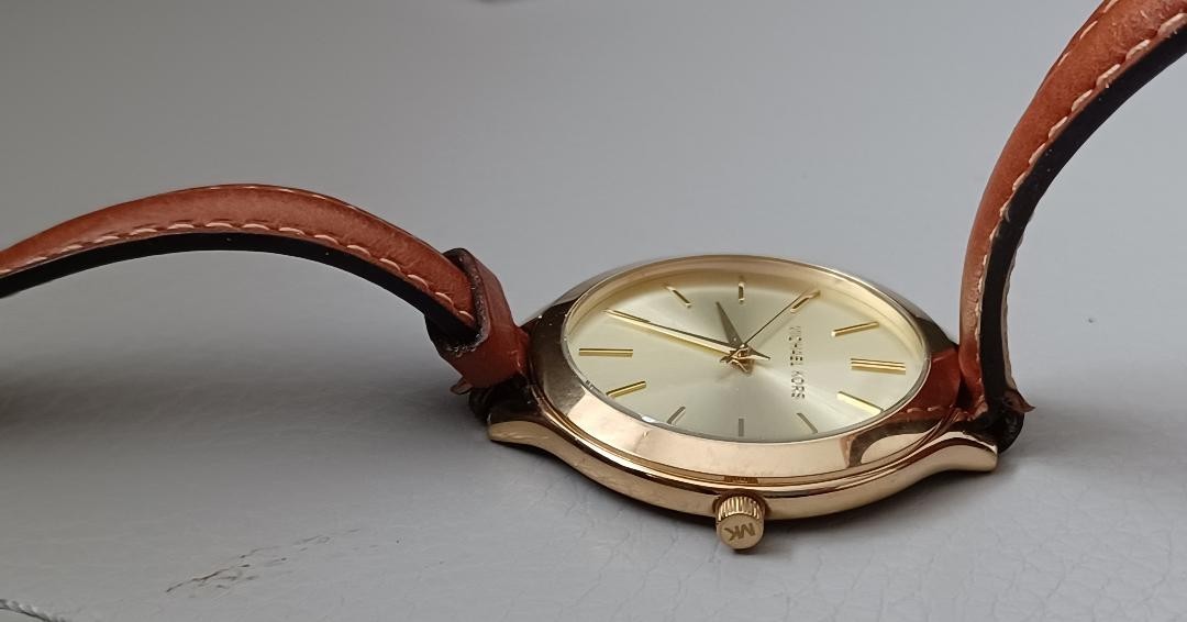 Michael Kors MK-2256 Women`s Watch 41mm Double Wrap Around Strap NEW with Box