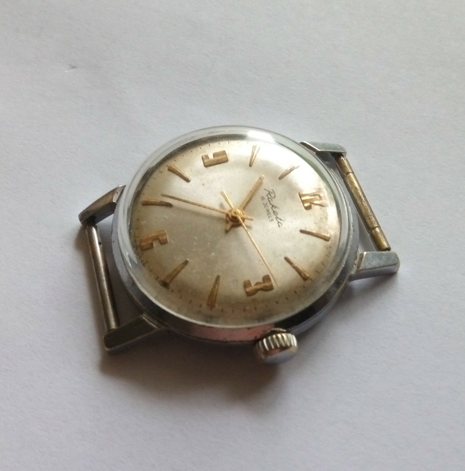 Rare Vintage soviet mechanical watch RAKETA BALTIKA 16 ruby jewels, made in USSR