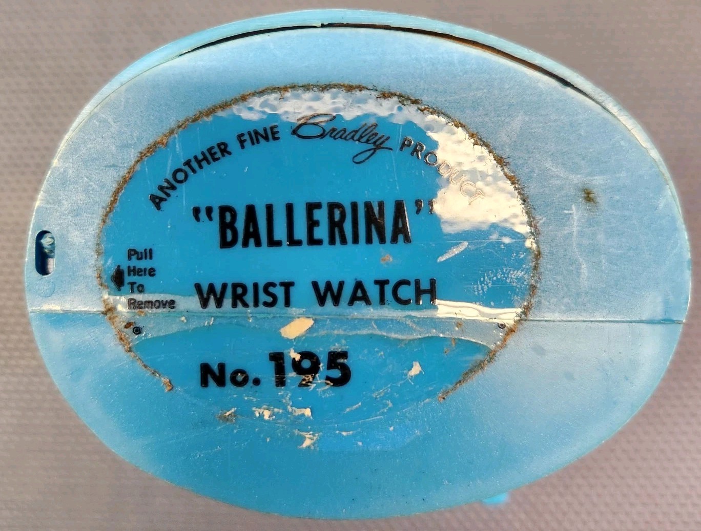 Swiss Made 1963 Ballerina By Bradley Mechanical Wind Up Girls or Ladies Watch