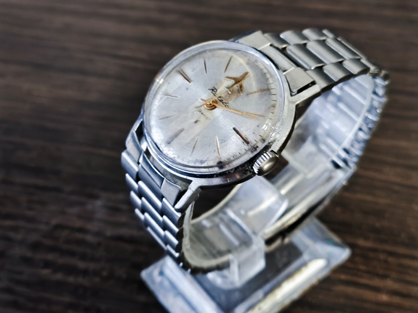 Watch RAKETA Baltika Airplane Soviet Vintage 21 stone wristwatch USSR Serviced!