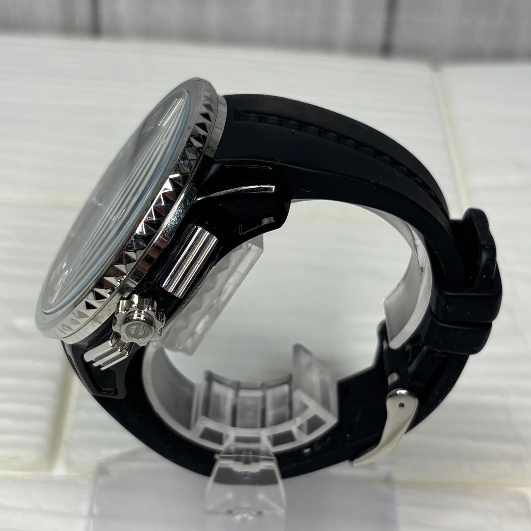 Tendence TG046013 Gulliver Round Watch Quartz Chronograph Black Rubber