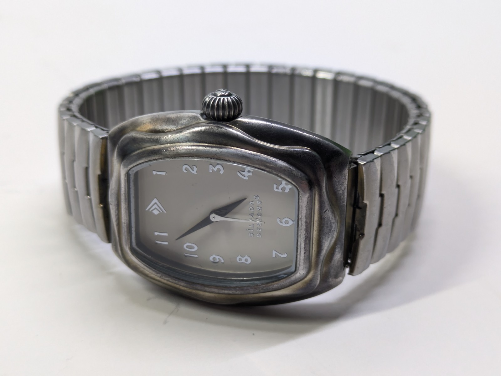 Silpada Ladies Watch T1896 Sterling Case Japan Movt- Serviced