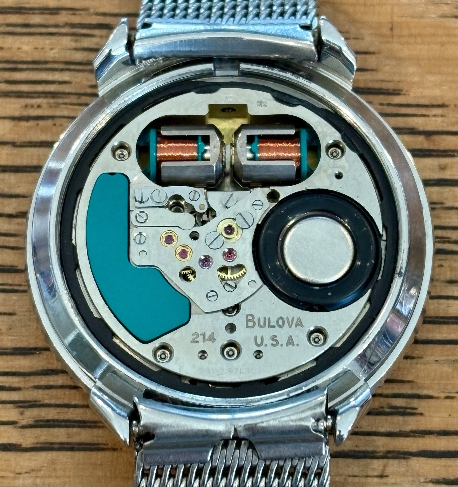 1967 Bulova Accutron ASTRONAUT M7 GMT – ORIGINAL Black Dial – Kreisler Bracelet