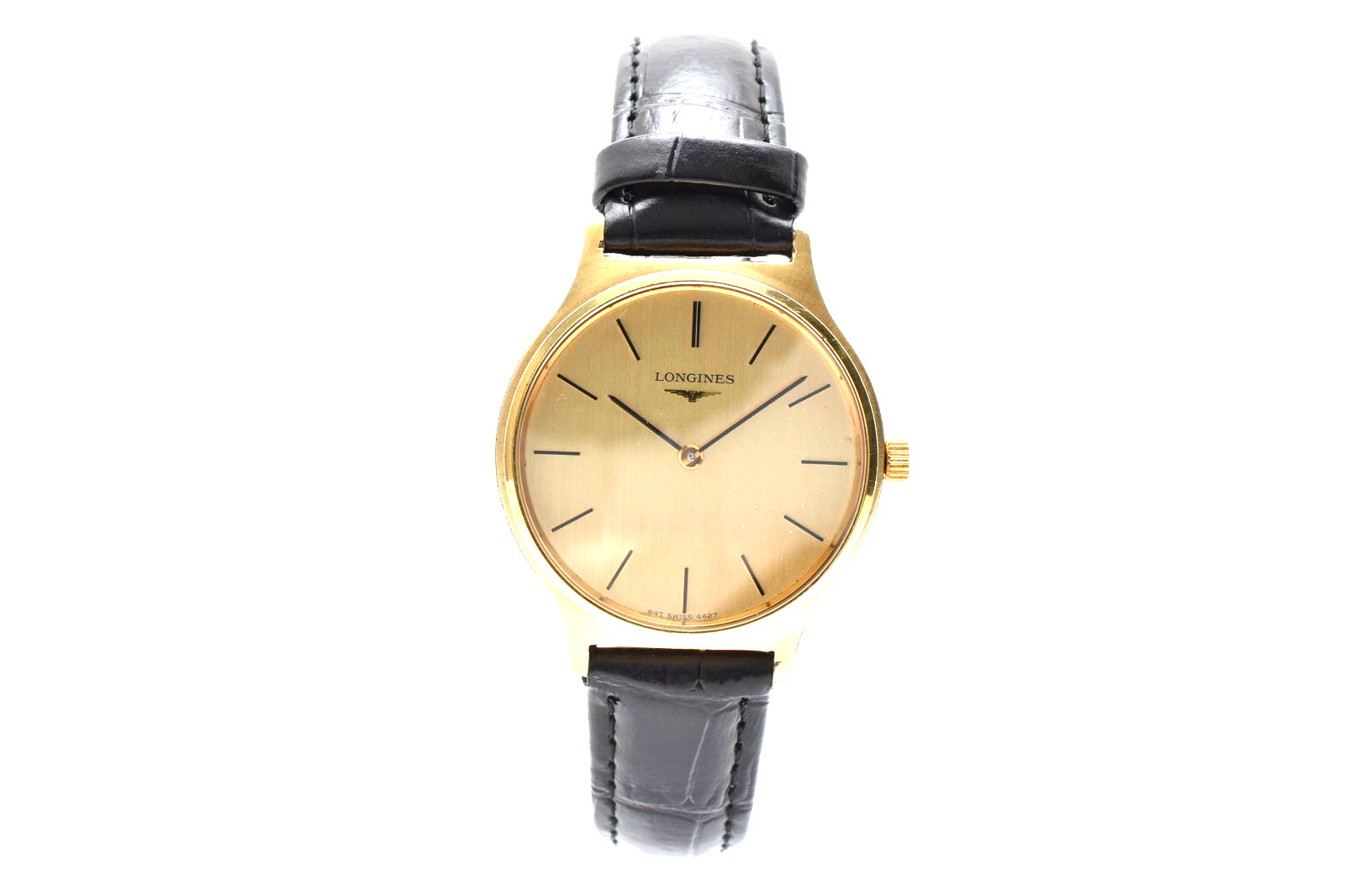 ▶️ Vintage [ Exc+5 ] Longines 4427 Cal.847 Gold Hand-winding Unisex watch JAPAN