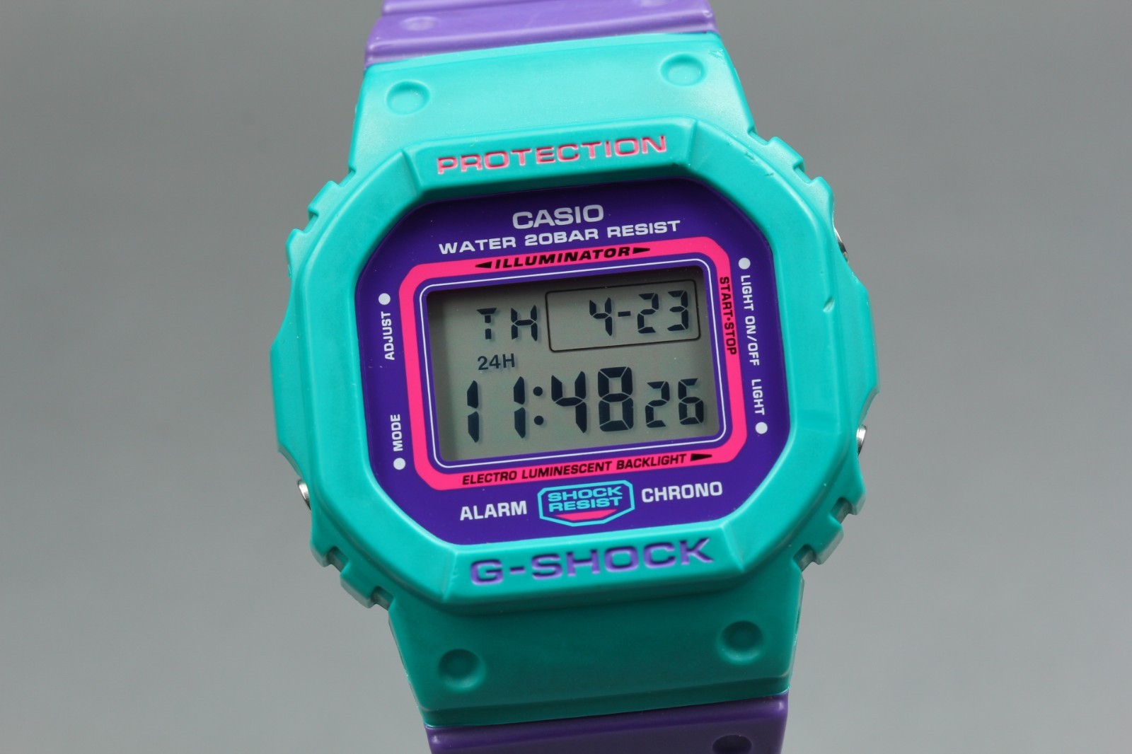 [NEAR MINT] CASIO G-SHOCK DW-5600TB Throwback Colors Digital Mens Watch JAPAN