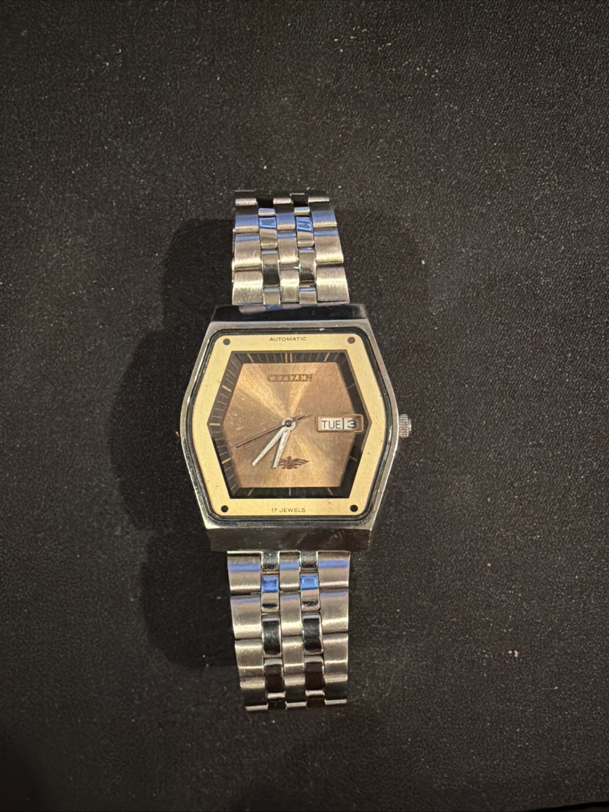 Vintage Citizen Eagle 7 Automatic 8200 Movement Men’s Watch. 17 jewels