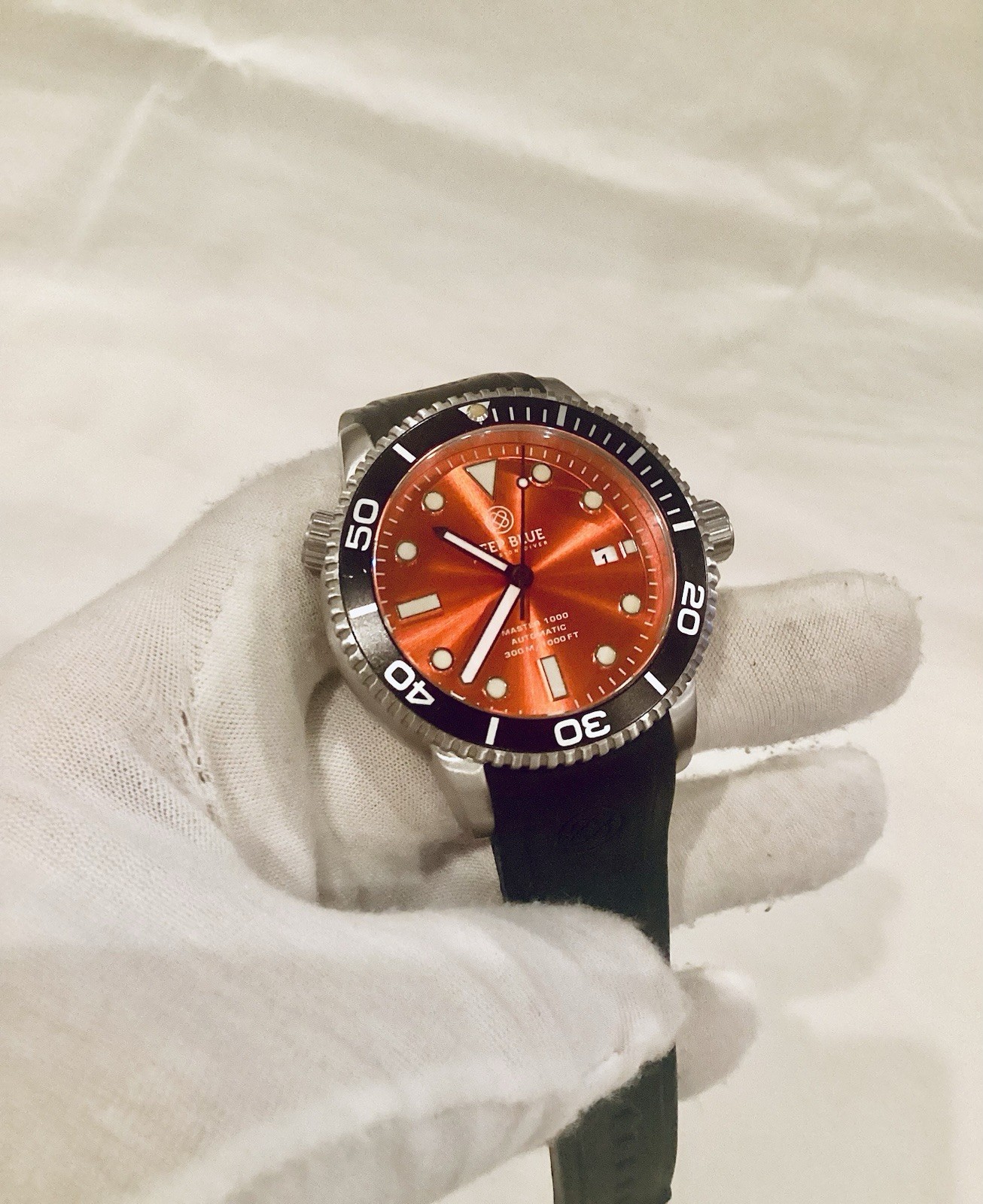 Deep Blue Automatic Precision Diver Master 1000 (3129 of 5000) 44mm Dive Watch