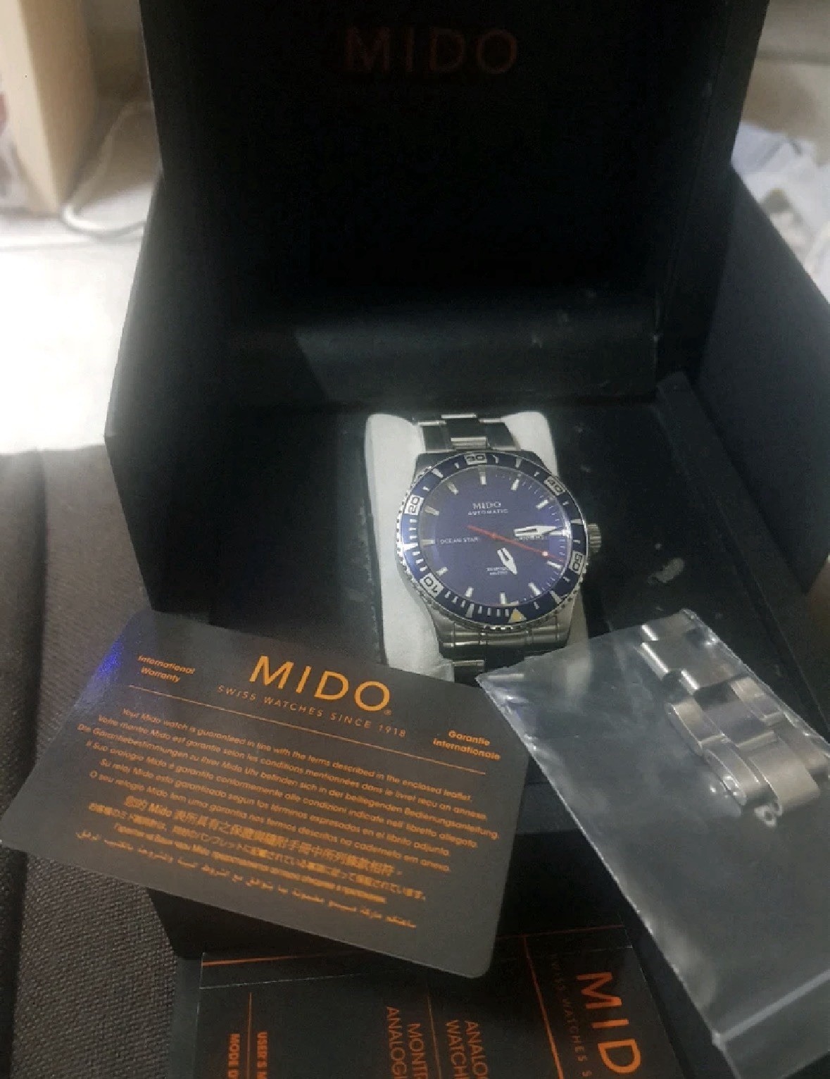 Mido Ocean Star Captain Automatic Wrist Watch for Men