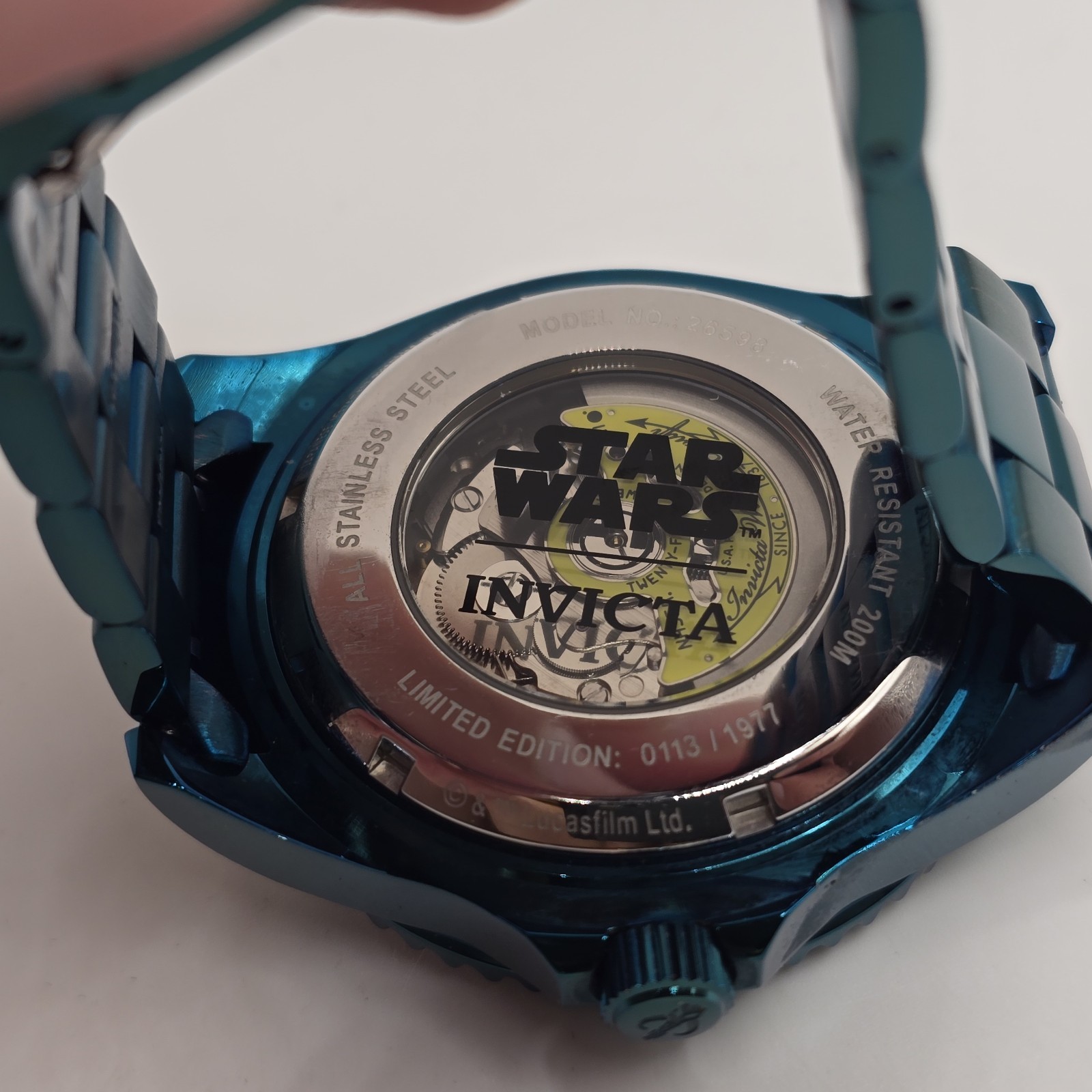 Invicta Star Wars Boba Fett Watch Men’s Automatic 47mm 26598