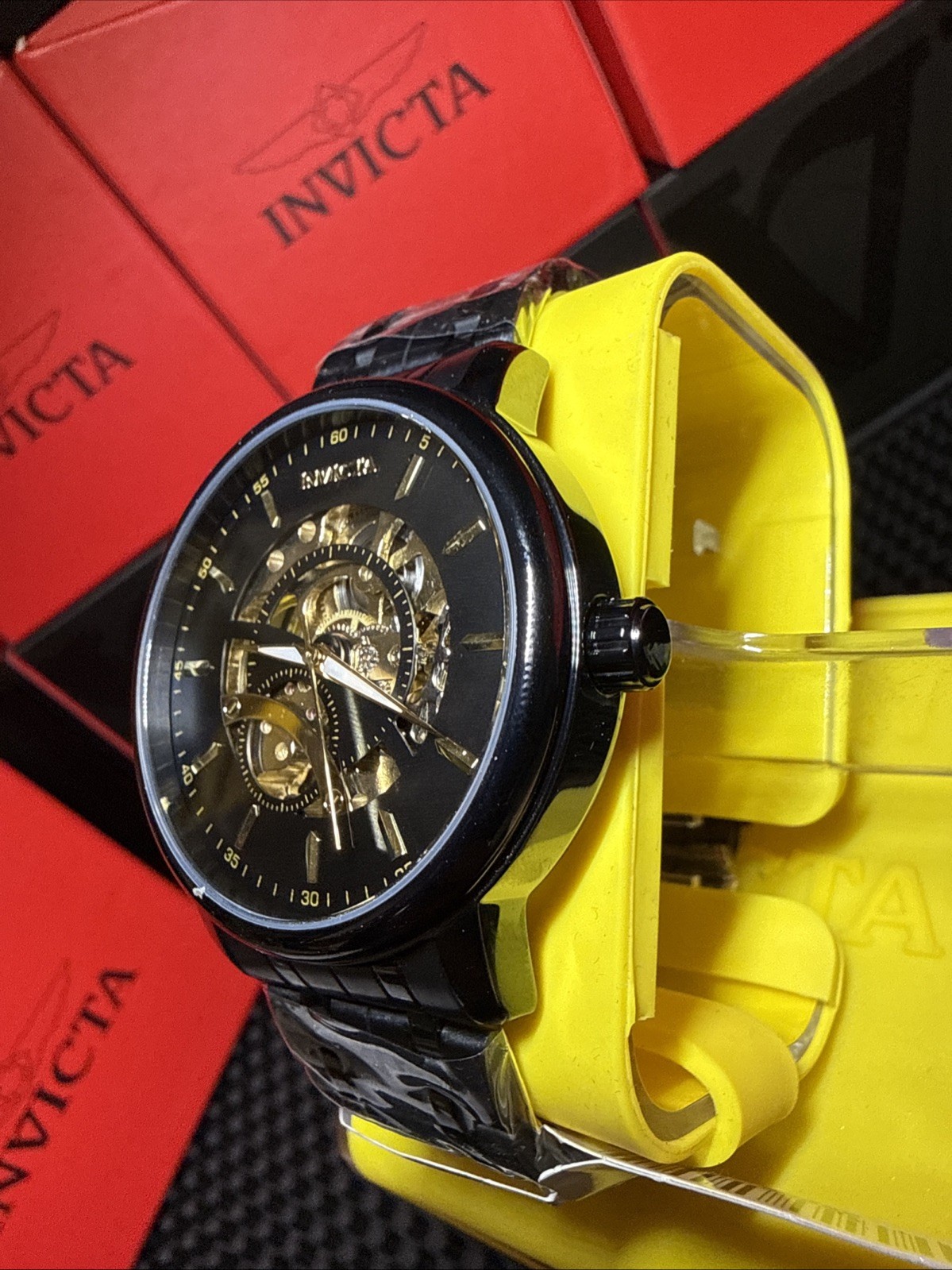 Invicta Objet D Art AUTOMATIC Skeleton Dial 43mm 69506