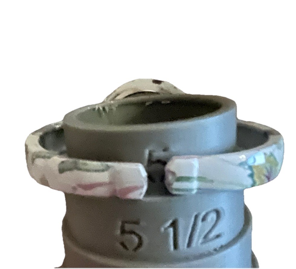 White Floral Women’s Watch Cuff White Dial Girls Multicolor Ladies Pink