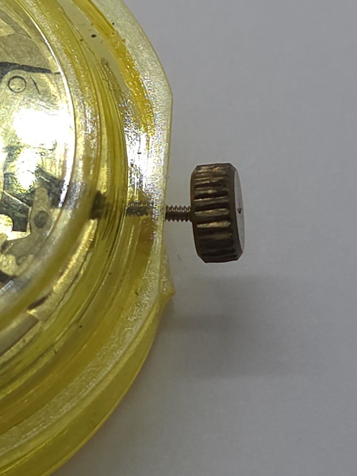 Vintage O. Maire INC Cal. OM 115 Good Main Spring Stem Watch Movement Uhren