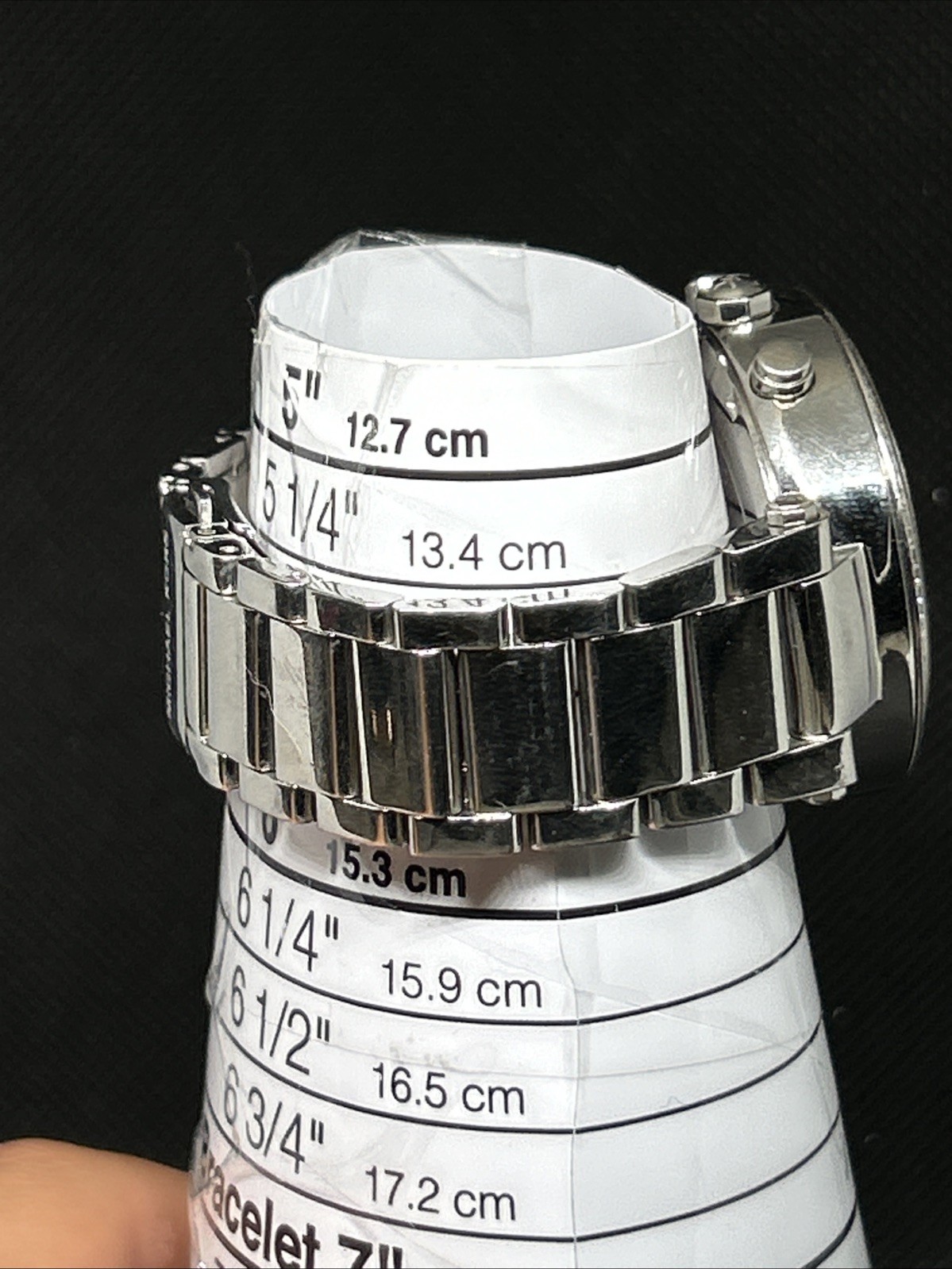 Michael Kors Parker Crystal Pave Chronograph Wristwatch MK5353 ~ SS-275