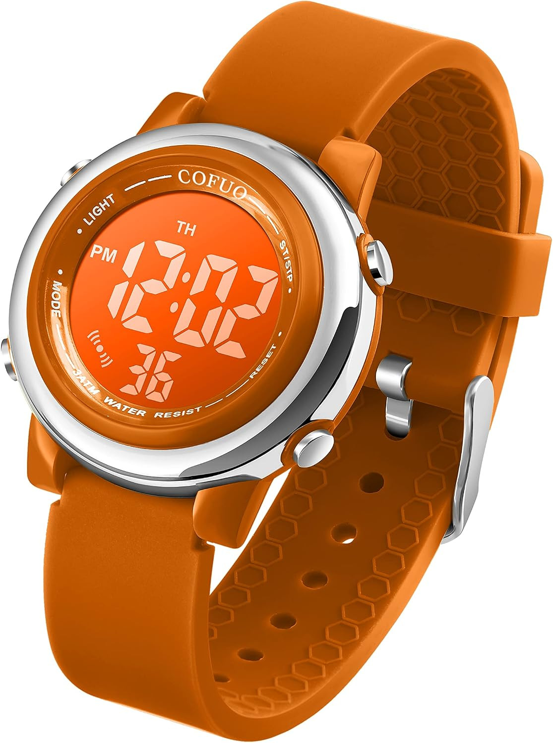 Kids Digital Sport Waterproof Watch for Girls Boys, Kid Sports Outdoor LED Elect