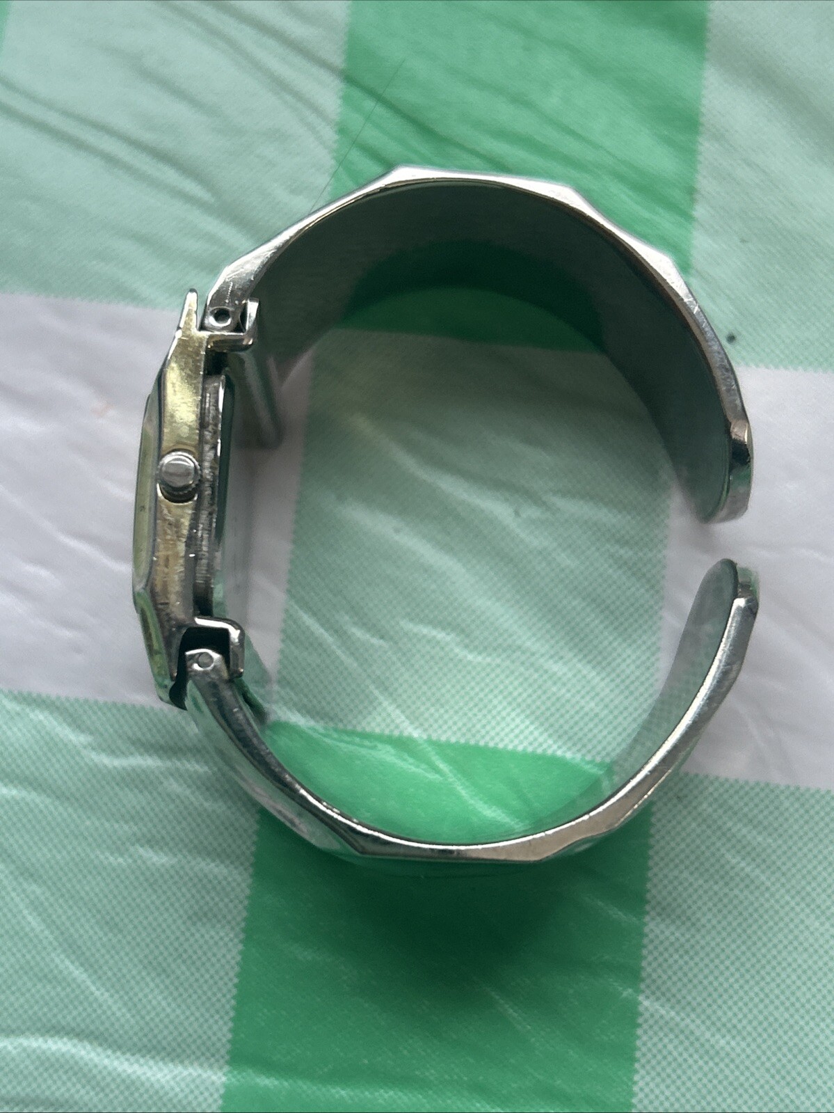 Sophie Gold And Silver Tone Women’s Cuff Watch