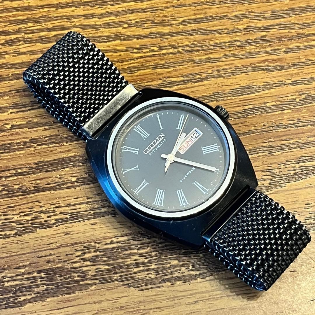 CITIZEN Collection 4-652177 39.9 mm Used Watch Mechanical (Automatic) Black