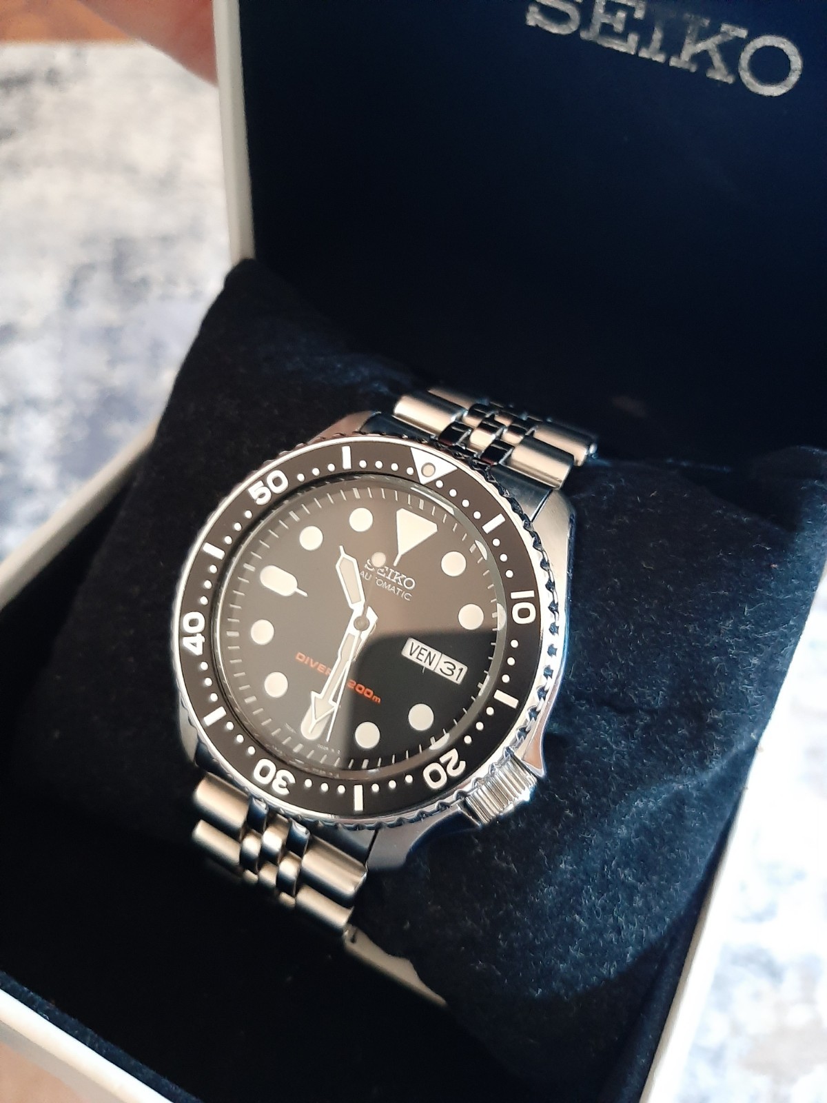 Seiko SKX007K2 Diver Automatic Watch