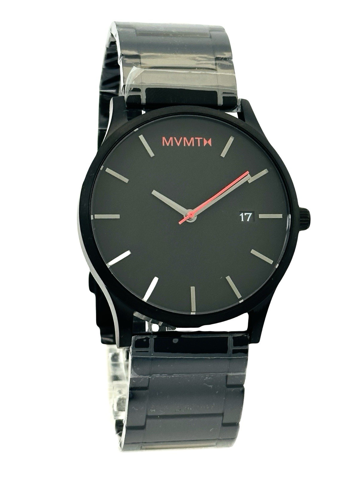 MVMT L213.5B.551 Classic Black Dial Black Stainless Steel Bracelet 45mm Watch