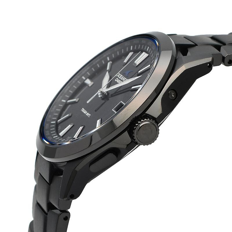 Casio Oceanus OCW-S100B-1AJF Radio Solar Black 41.5mm Watch