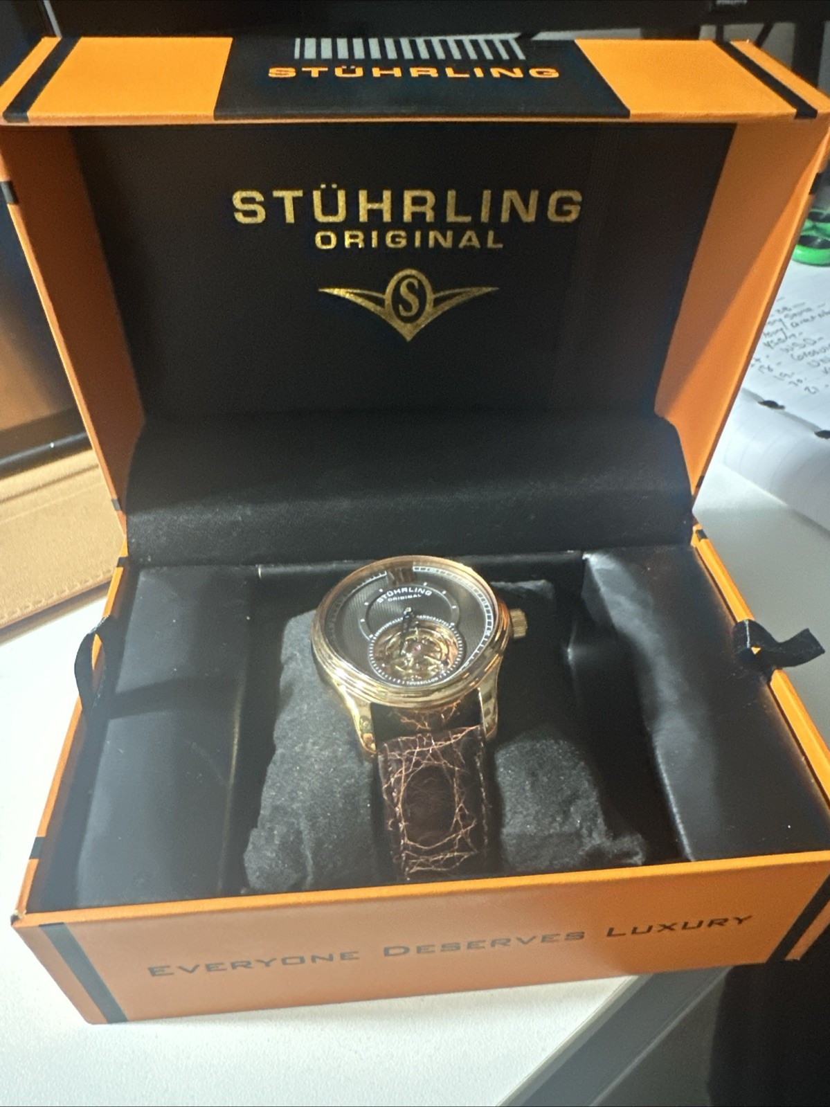 Stührling Original Tourbillon Sold Out, Limited To 100 Each.