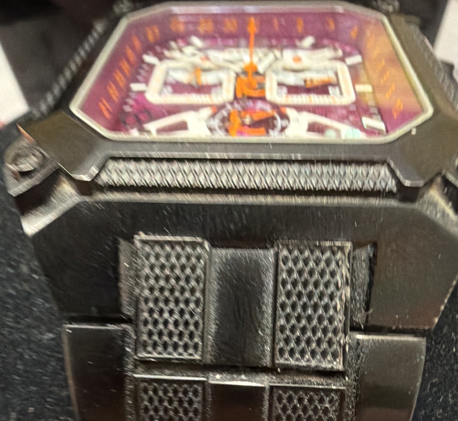Renato Collezioni Cougar Limited Edition Quartz Purple Dial Day Date 48mm