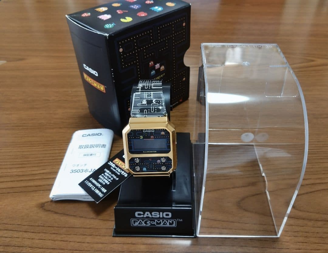 special New CASIO A100WEPC Pac Man collaboration limited sold out item