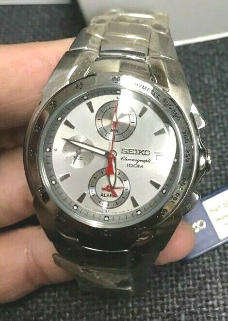 Seiko Alarm Chronograph 100m Men’s Watch SNA519P1