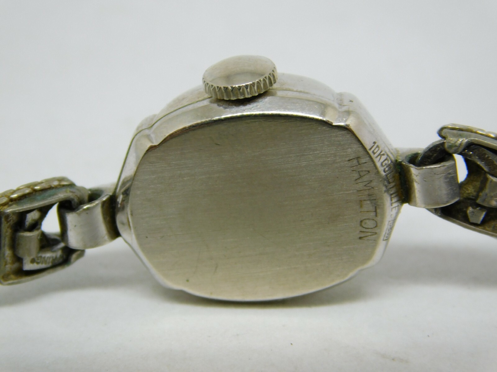 Vintage Hamilton Silver Tone Wind-up Analog Women’s Watch