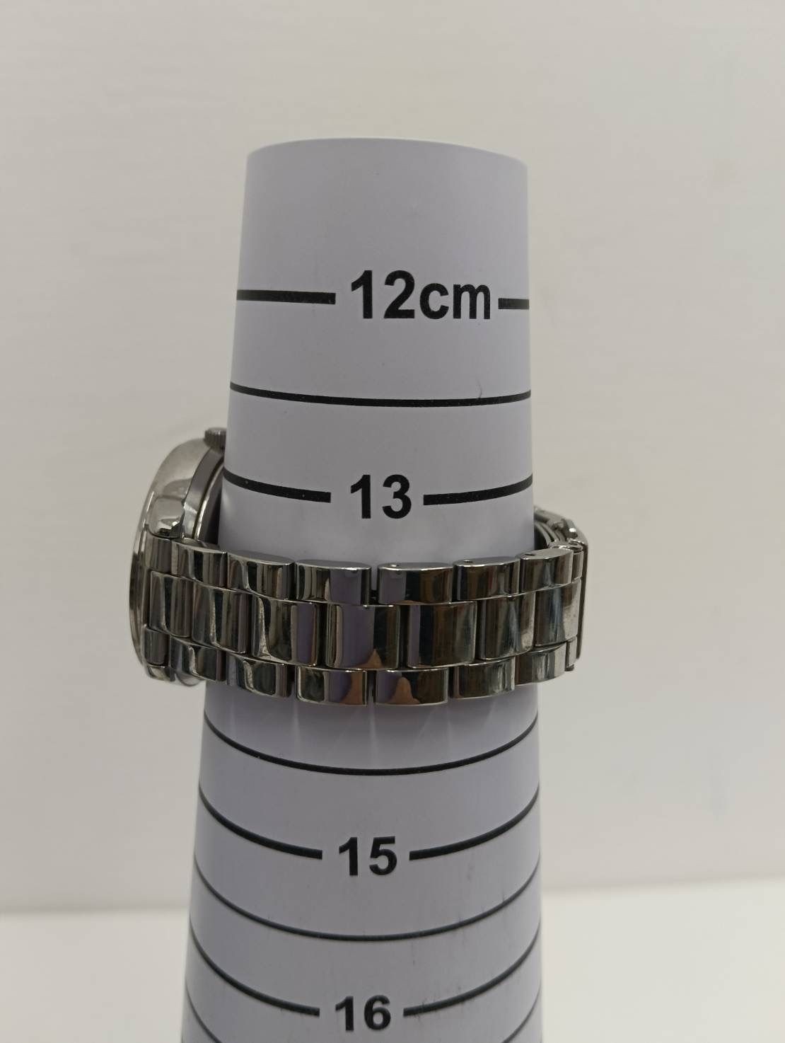 Used agnes b. Watch V33J 0010 Quartz Silver Stainless Steel Watch Condition