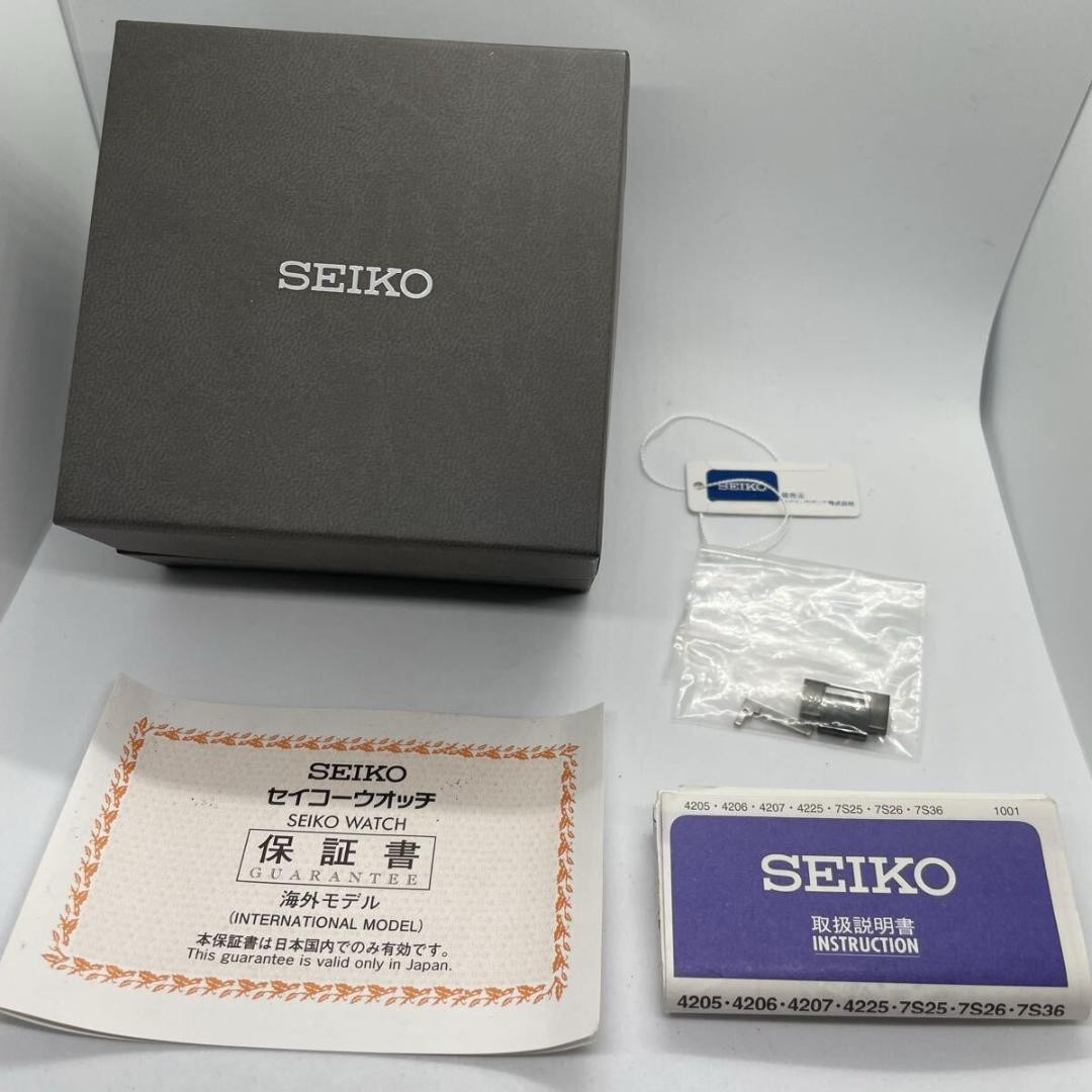 Seiko [Exhibition Caseback/Warranty Included] Black French Dial Day-Date W