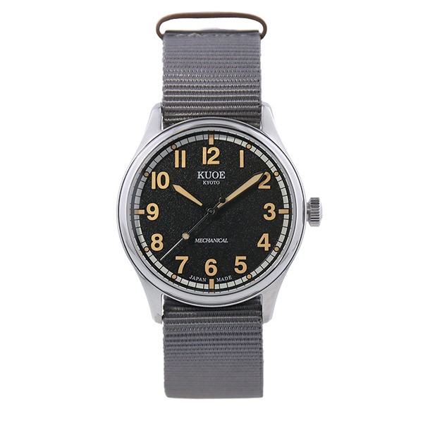 KUOE KYOTO OLD SMITH TiCTAC Special Order Limited Automatic Watch Black 38mm