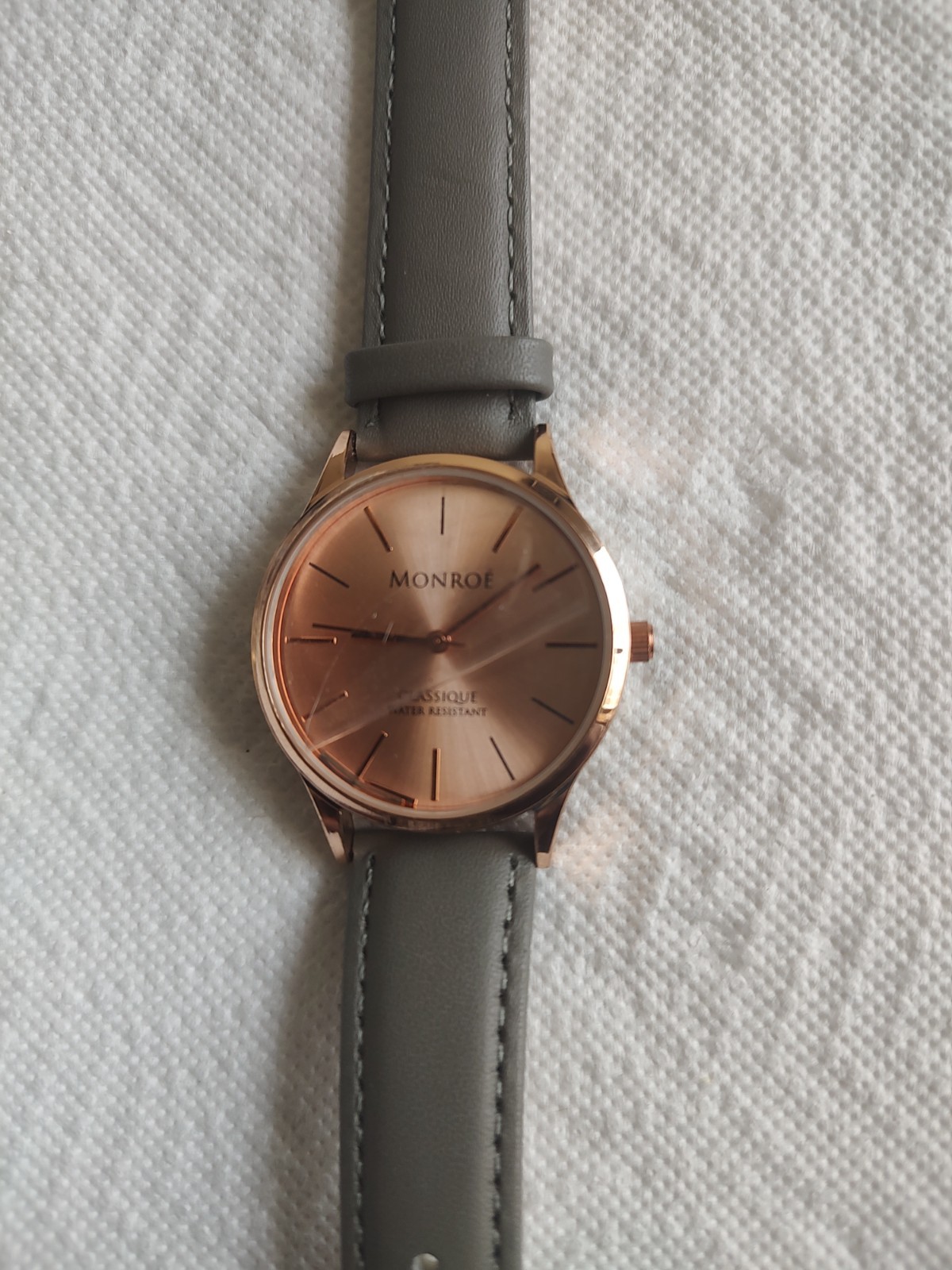 Monroe by Maestro Watch Men’s Watch Male Boys Gray Color Strap Face