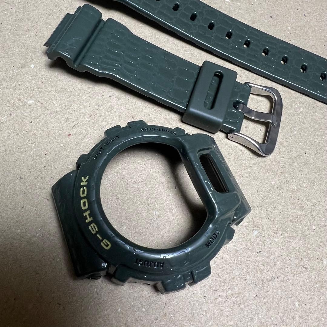 Casio G-Shock DW-6900CR-3JF Authentic Used Bezel Belt for 6900 Series