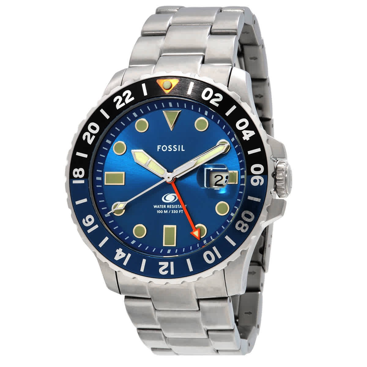 Fossil Quartz Blue Dial Men’s Watch FS5991