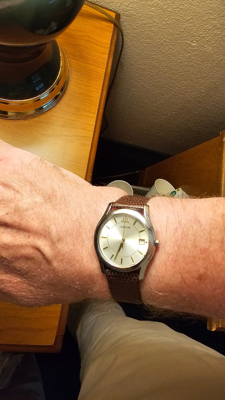 Credor 8J82-0AB0, Seiko brand, quartz, Pacifique, Ships from US, No Tariff