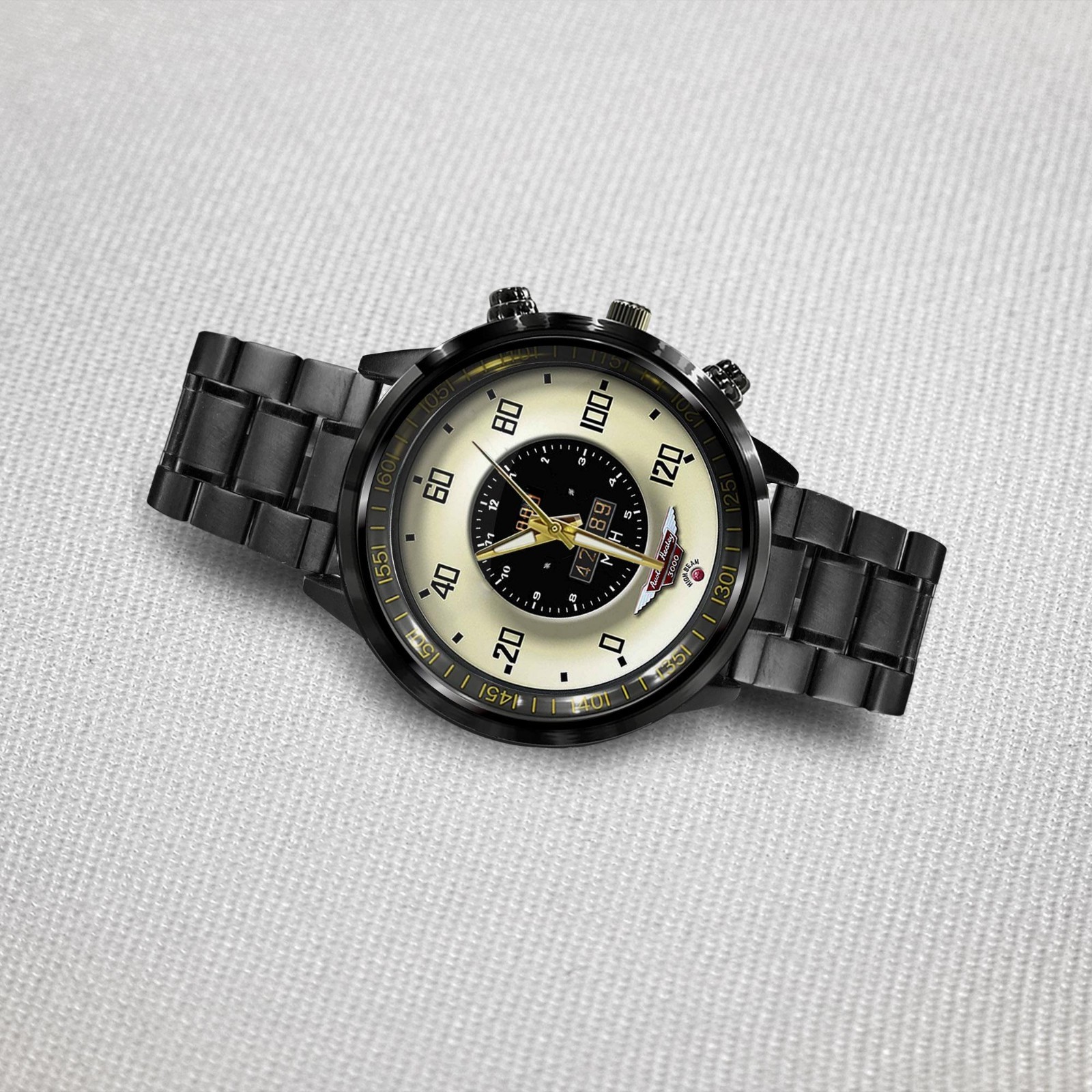 Personalized Vintage Austin New Speedometer Stainless Steel Watch Car Lover Gift