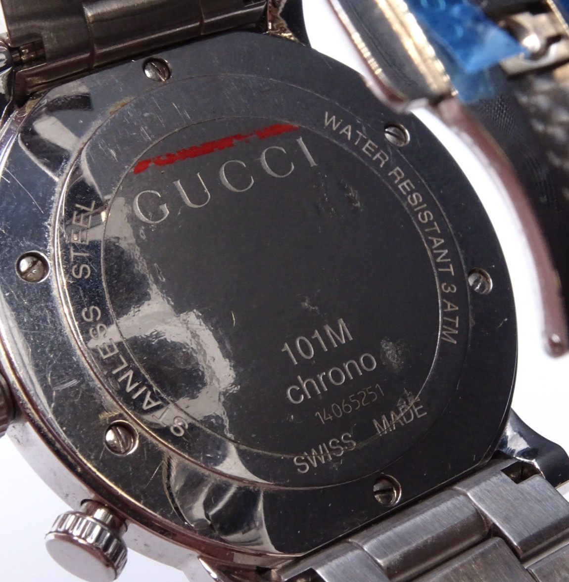 Men’s Gucci 101m G Chrono FActory Set Diamond Watch 44mm (17570-Watch-MYS)