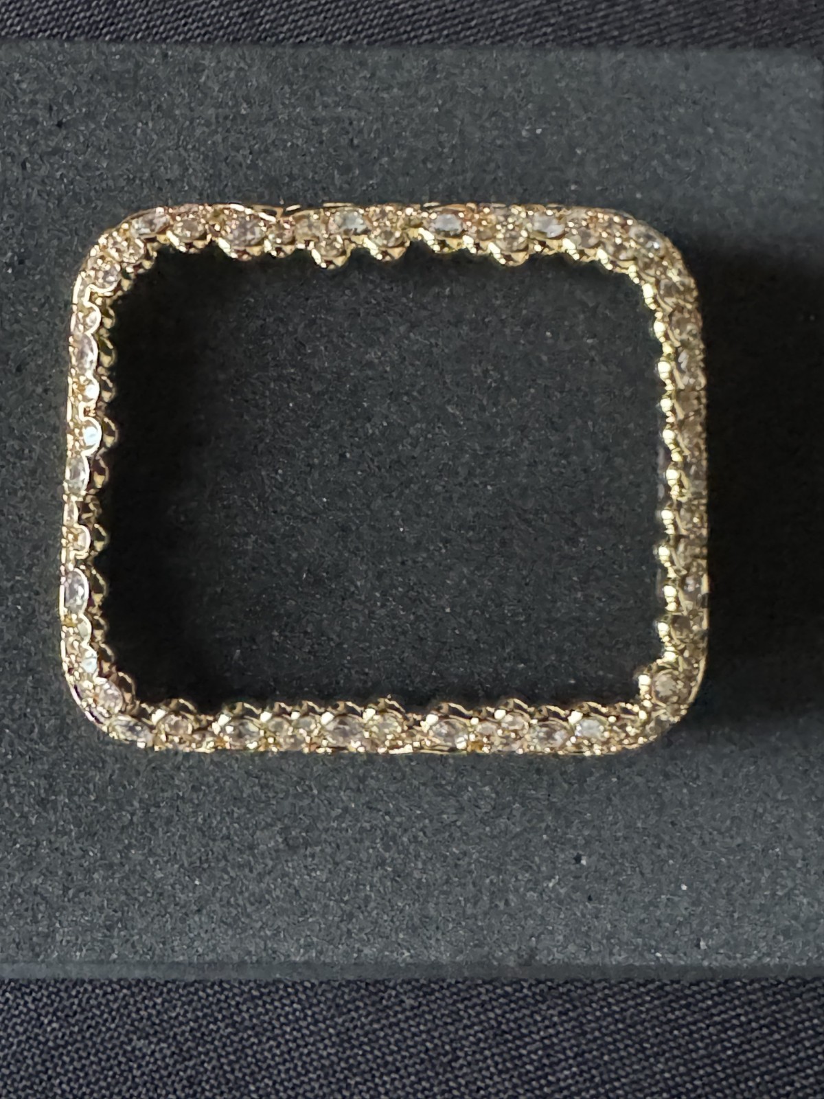 New Swarovski Goldtone Crystal Case for Apple Watch 2 & 3 by Victoria Wieck
