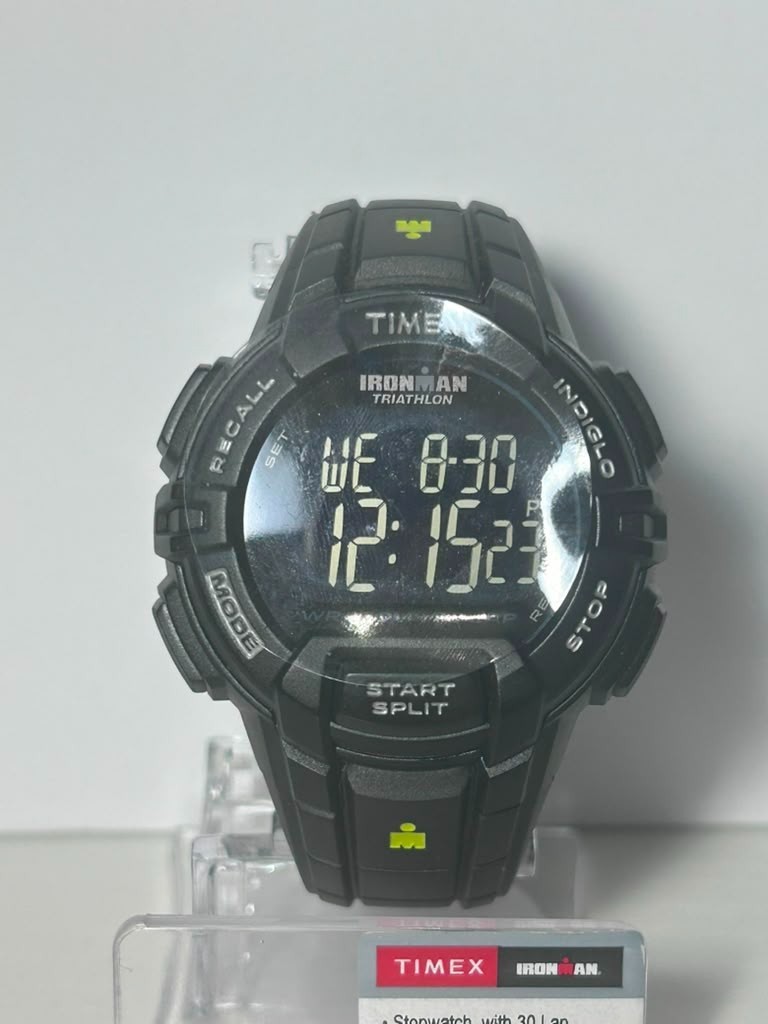 Timex Ironman Triathlon TW5M15900 Digital Sport Watch Black Men’s New No Box