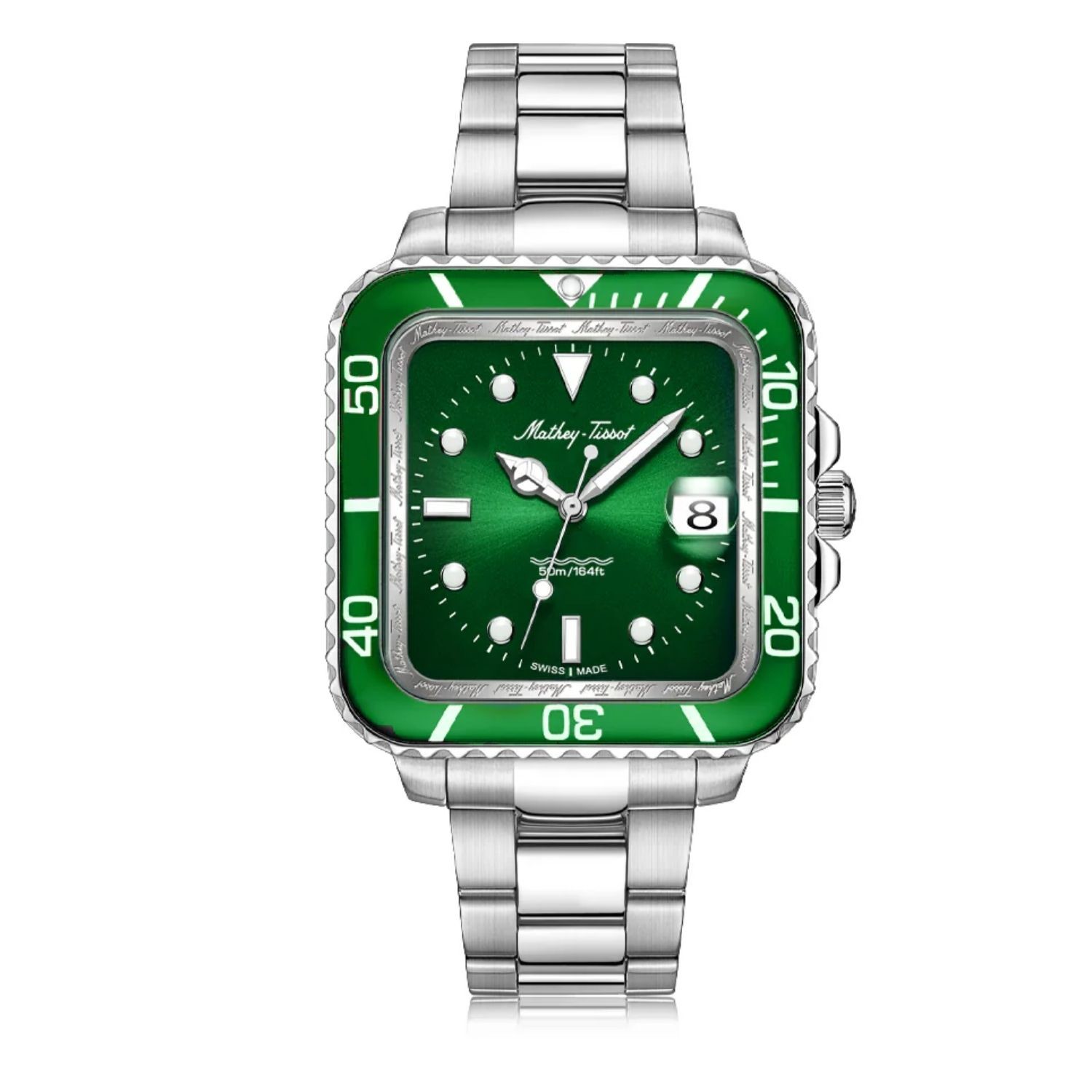 Tissot Men’s Mathy Green Dial Watch – H902QAV