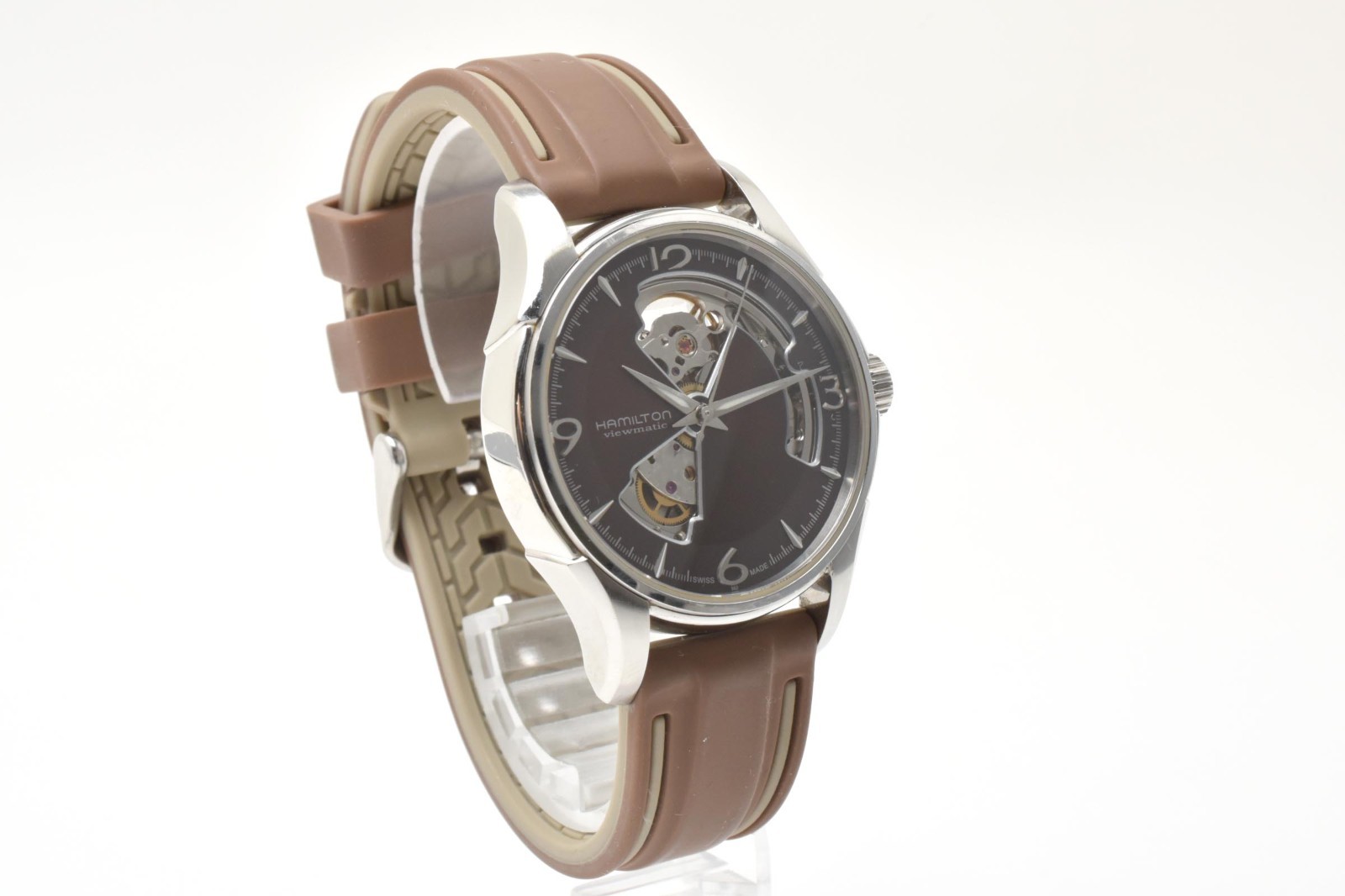 In BOX!![N MINT] HAMILTON Jazzmaster Viewmatic H325650 Men’s Watch From Japan