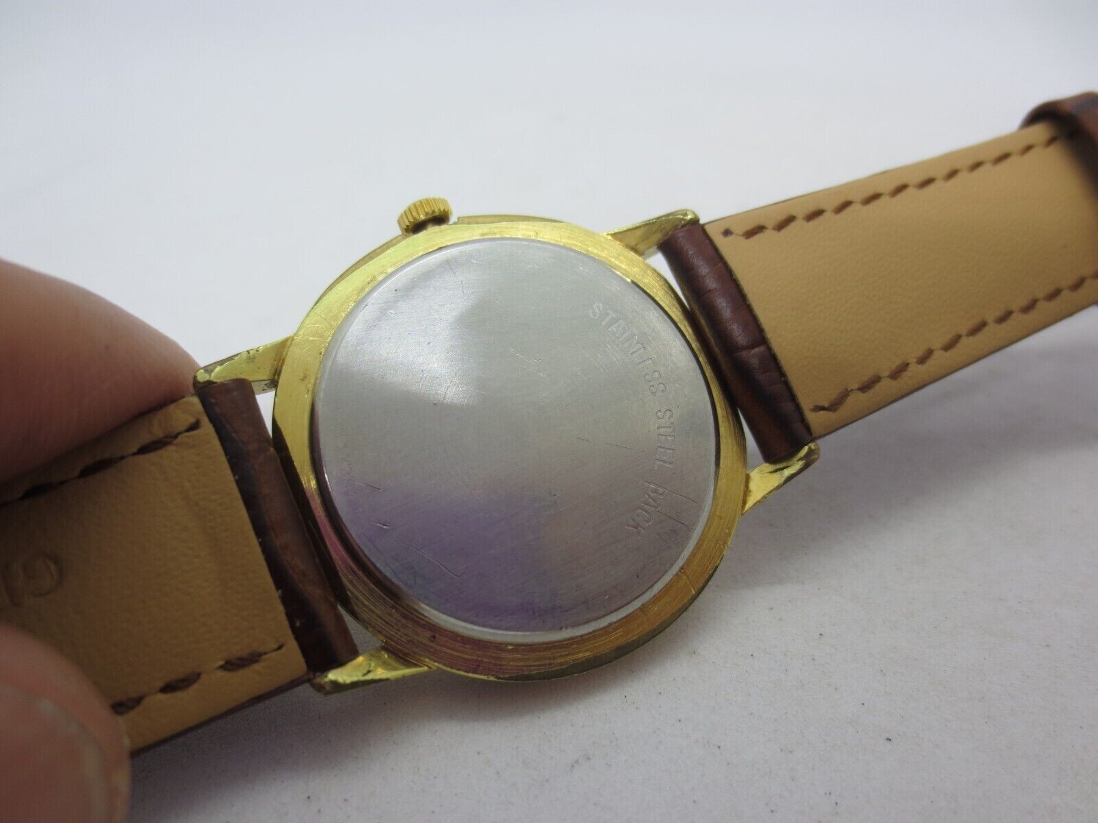 VINTAGE LONGINES L847.4 GOLDPLATED HANDWIND MENS DRESS WATCH
