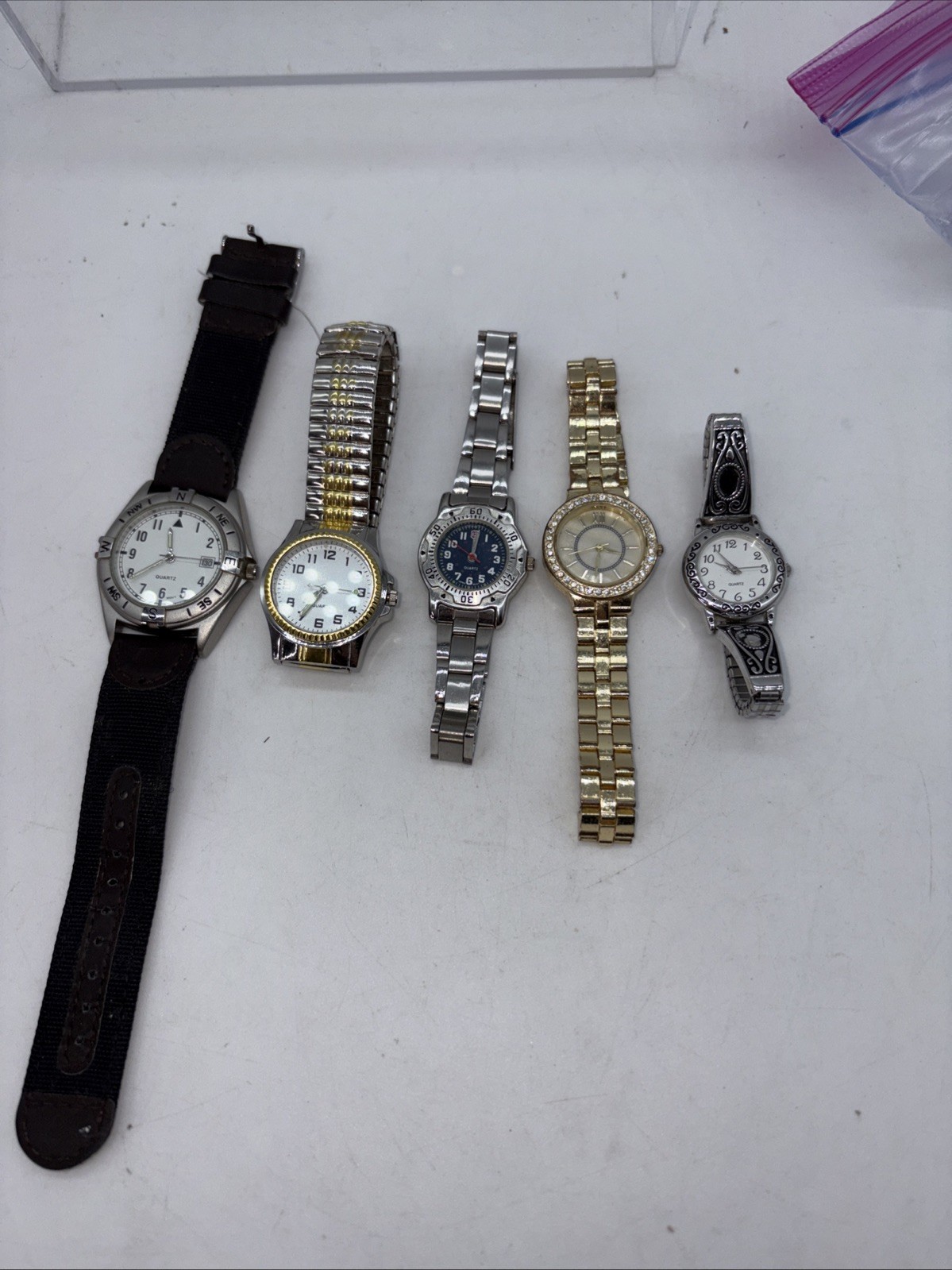 UNIQUE Variety WOMENS Quartz Watch LOT/Bundle (READ DESCRIPTION) Not Working