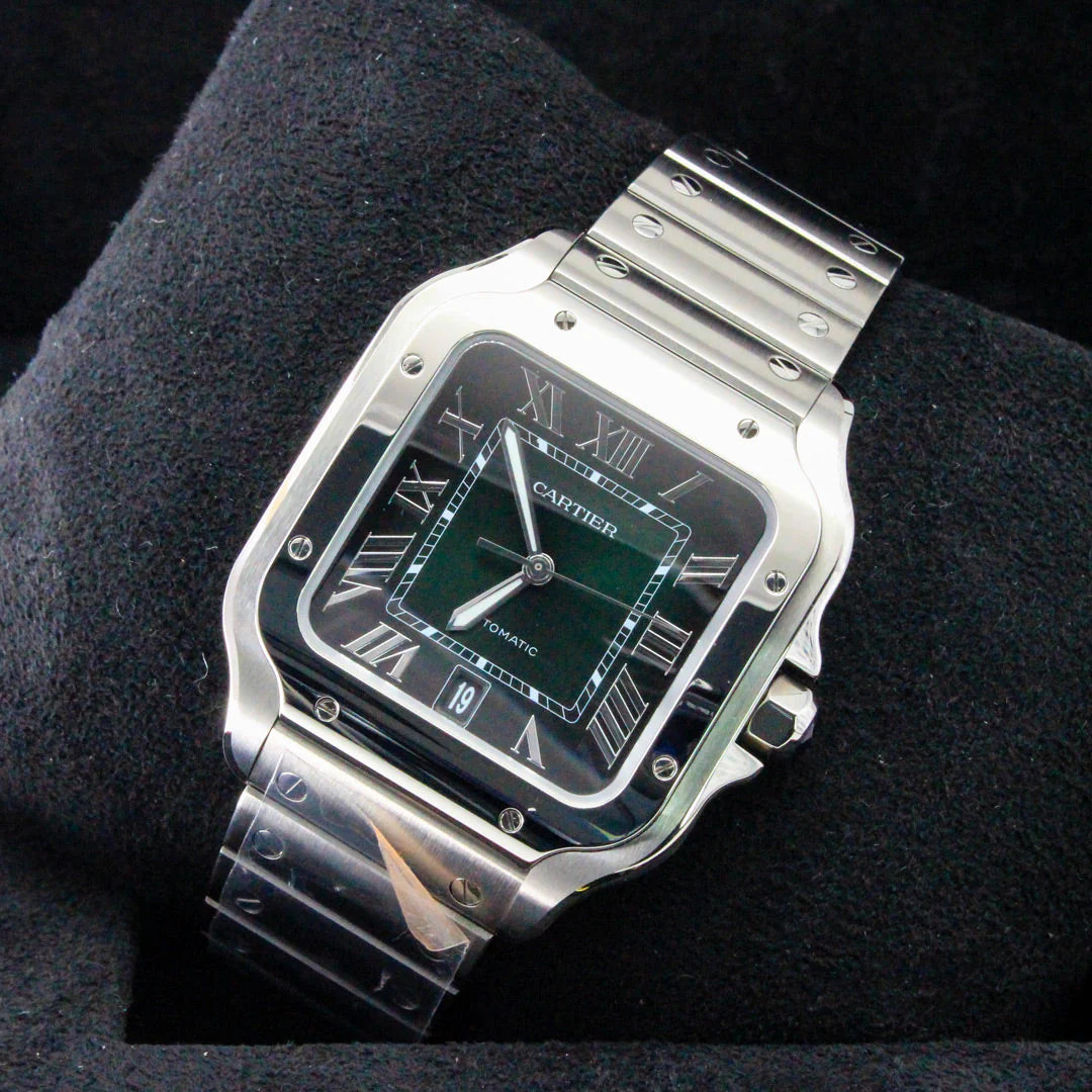 Santos De Cartier WSSA0062 Large 2024 Interchangeable Leather Strap | Imperial