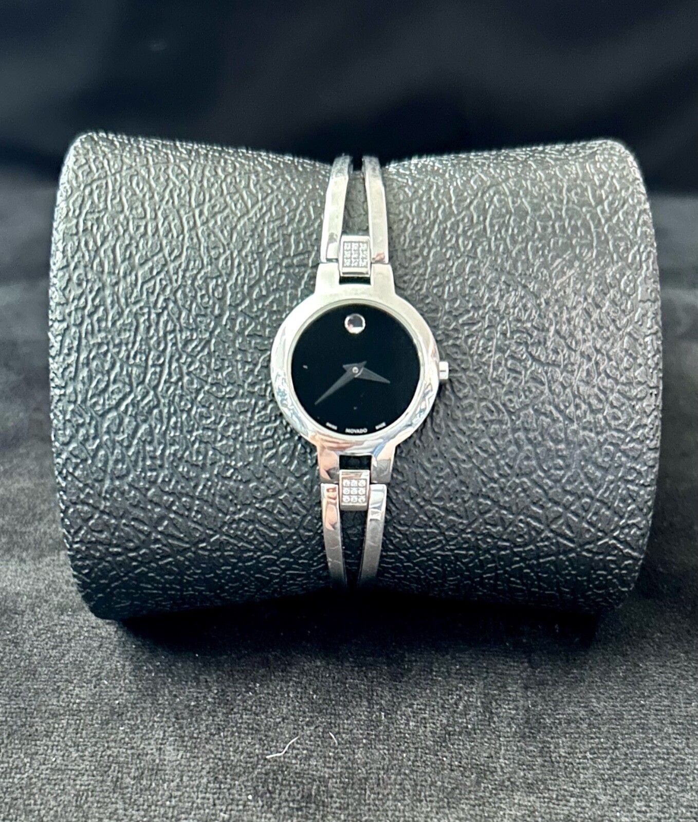 Movado Amorosa 24mm Stainless Steel Case and Band Women’s Watch